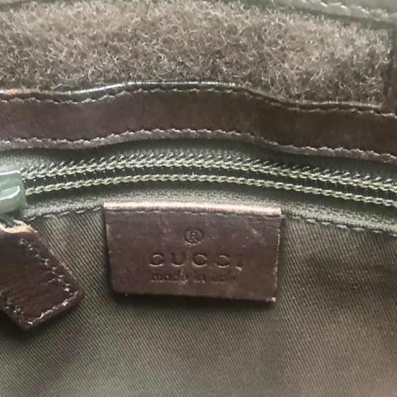 Gucci Messenger Bag - GG monogram brown leather cross body - Picture 4 of 9